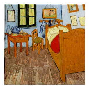 Poster Van Gogh : Chambre de Vincent à Arles, 1889