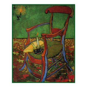 Poster Van Gogh - Fauteuil de Paul Gauguin