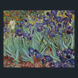 Poster Van Gogh Irises Peinture impressionniste<br><div class="desc">Vincent Van Gogh Irises à Saint Remy - Irises de Vincent Van Gogh est une magnifique peinture impressionniste réalisée par l'un des maîtres impressionnistes de tous les temps. Le jardin de l'iris tourbillonne de couleur et d'émotion, les iris violets jaillissant de leurs tiges et feuilles bleus et verts. Il y...</div>