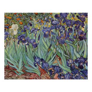 Poster Van Gogh Irises Peinture impressionniste