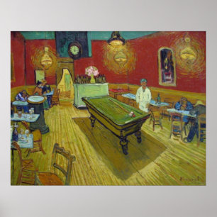 Poster Van Gogh le café de nuit