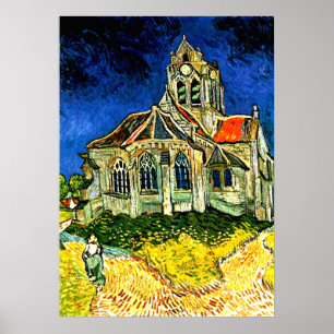 Poster Van Gogh - L'église d'Arles