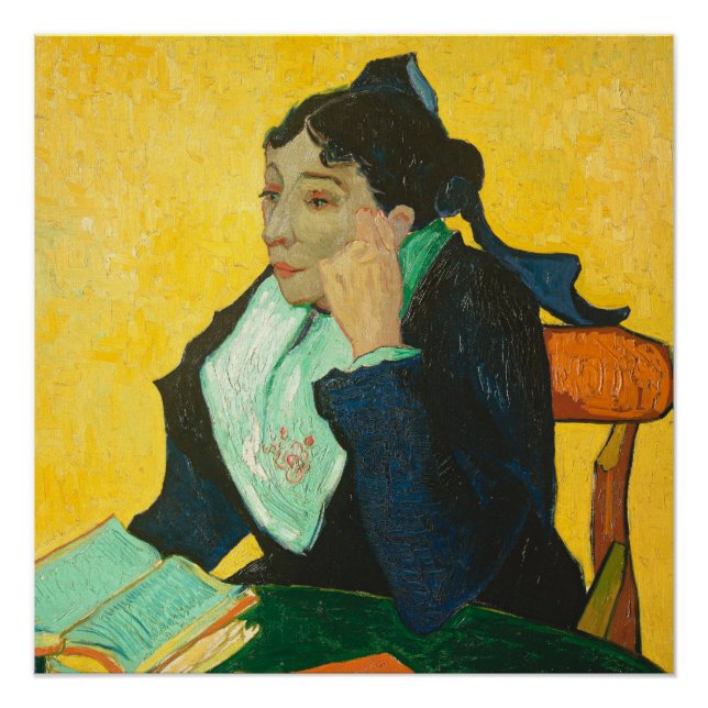 Poster Van Gogh - Madame Joseph-Michel Ginoux, (Devant)
