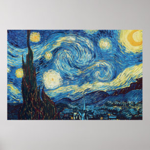 Poster Van Gogh Starry