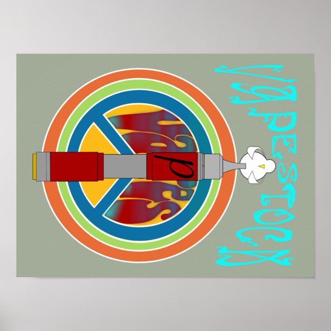 Poster vapeur (Devant)