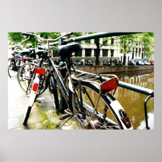 Poster Vélo Amsterdam
