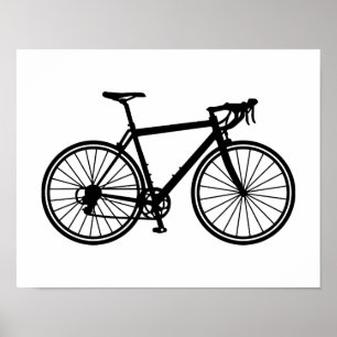 Poster Vélo de course