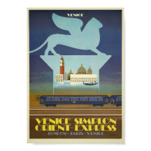 Poster Venice Simplon (Express d'Orient)
