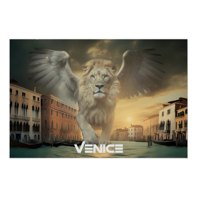 POSTER VENISE - ITALIE (Devant)