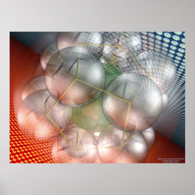 Poster Venus And Mars Per Martineau (Devant)