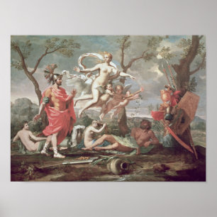 Poster Venus Arming Aeneas, 1639