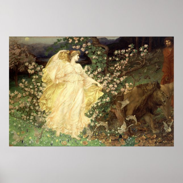 Poster Vénus et Anchise (1890) par William Richmond (Devant)
