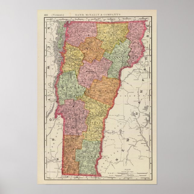 Poster Vermont 5 (Devant)