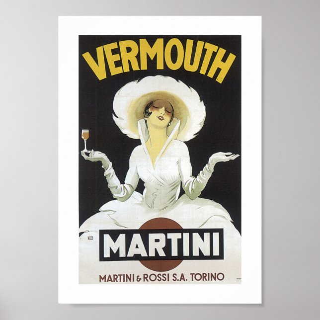 Poster Vermouth Martini (Devant)