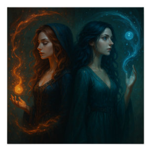 Poster Verni de Dualité Mystique