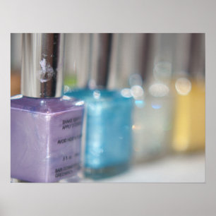 Poster Vernis à ongles pourpre