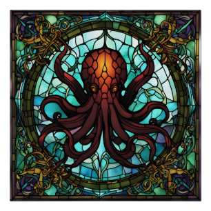 Poster Verre Cthulhu