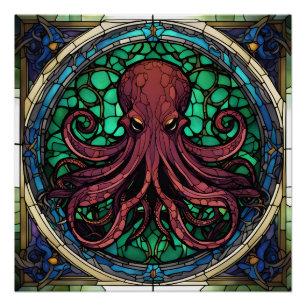 Poster Verre Cthulhu