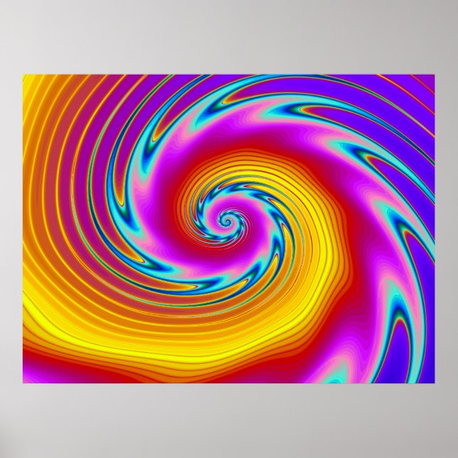 Poster Verre liquide torride (1) (Devant)