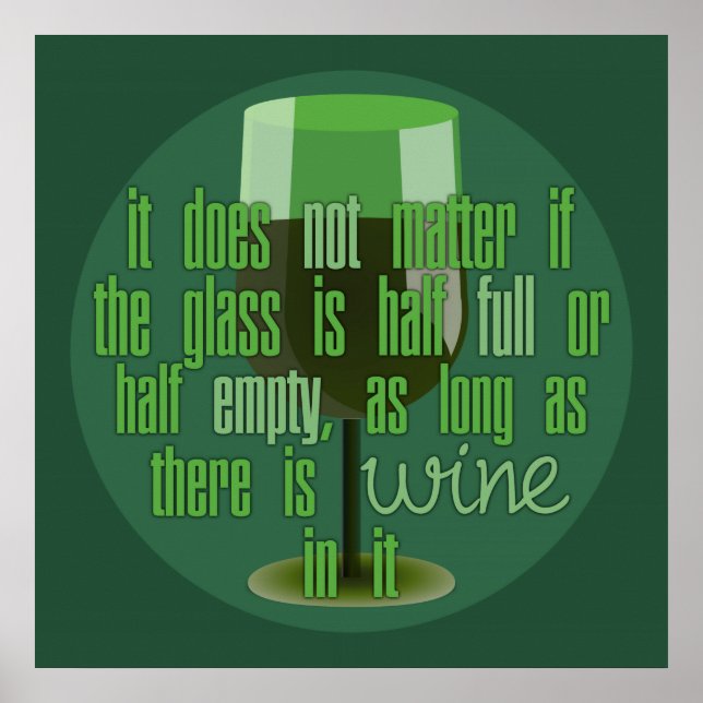Poster Verre Vin (Devant)