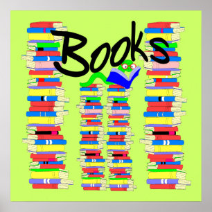 Poster Vers de livre