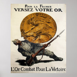 Poster Versez la La France