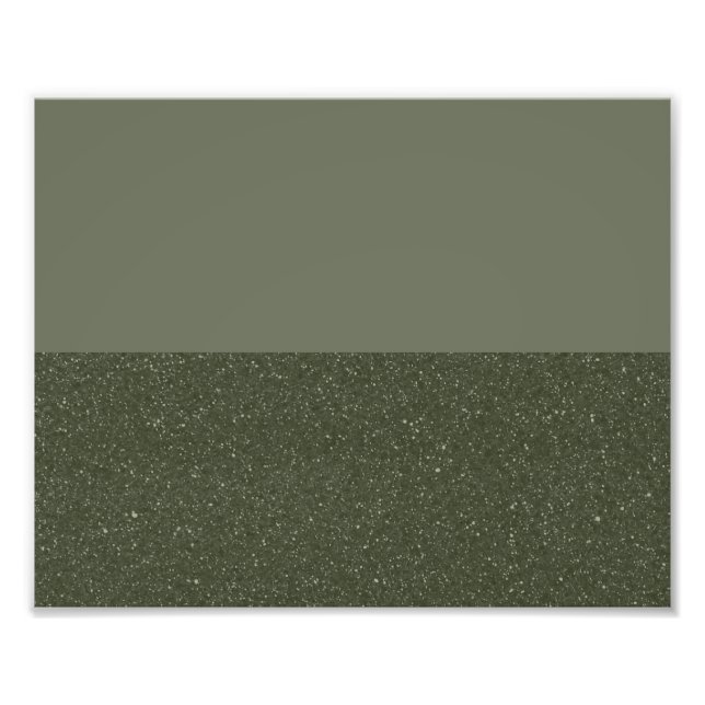 Poster vert de mousse horizontale - personnalisabl (Devant)