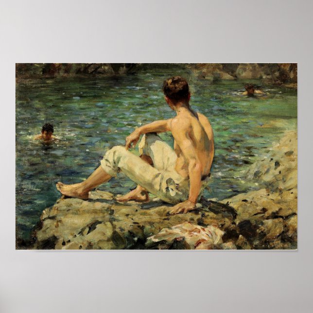 Poster Vert et Or (Devant)