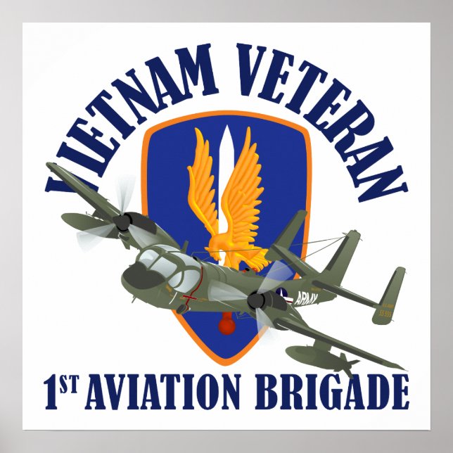 Poster Vétérinaire du Vietnam Mohawk (Devant)