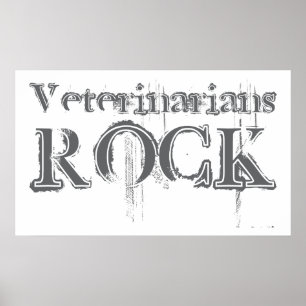 Poster Vétérinaire Rock