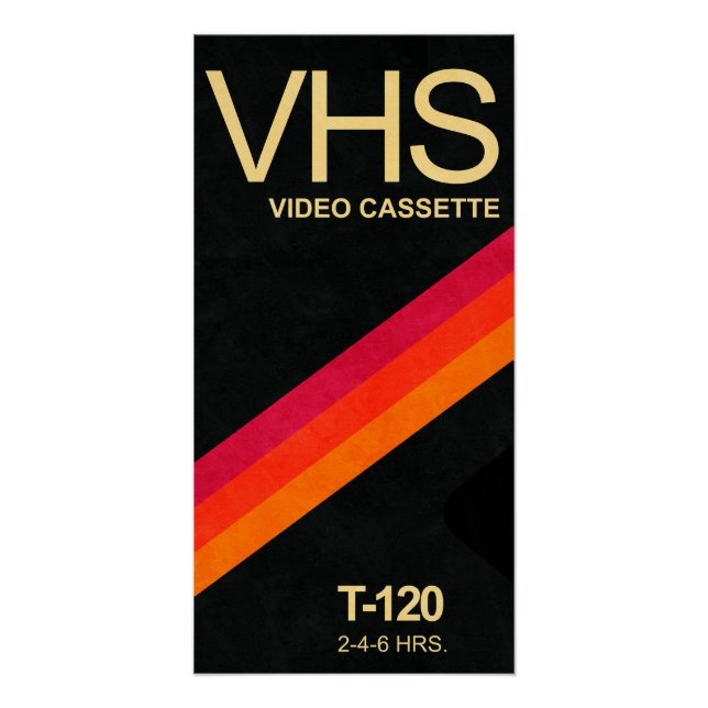 Poster VHS T120 - 80s II (Devant)