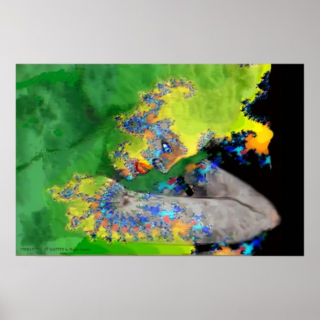 POSTER VIBRATIONS OF MATTER (Devant)
