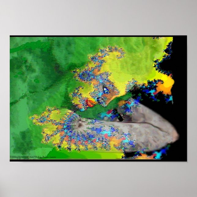 POSTER VIBRATIONS OF MATTER (Devant)