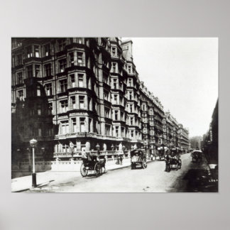 Poster Victoria Street, Londres, vers 1900