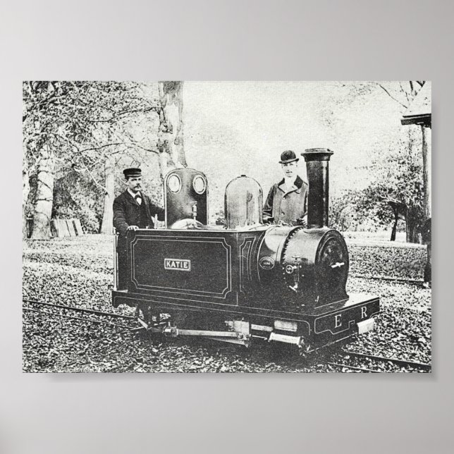 Poster victorien Eaton 1896 du moteur de mesure mi (Devant)