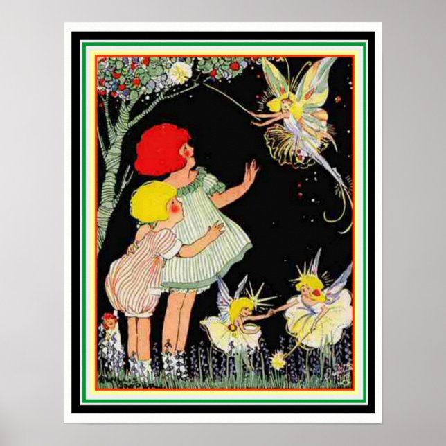 Poster victorien "Fairy" (Devant)