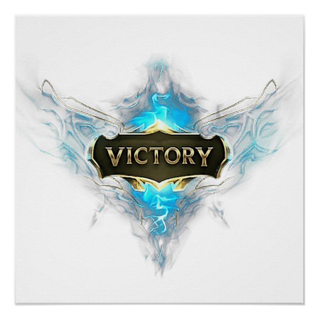 Poster Victory - A Symbol of Triumph and Achievement (Devant)