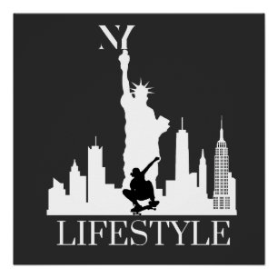 POSTER VIE DE NEW YORK