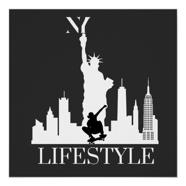 POSTER VIE DE NEW YORK (Devant)