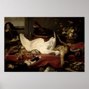 Poster Vie morte du jeu et des mollusques