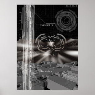 Poster vie spatiale