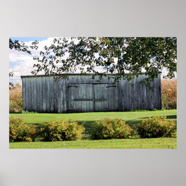 Poster Vieille grange (Devant)