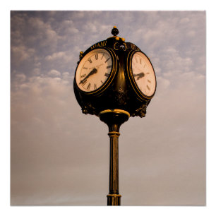 Poster Vieille Horloge
