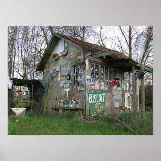 Poster Vieille structure raggée