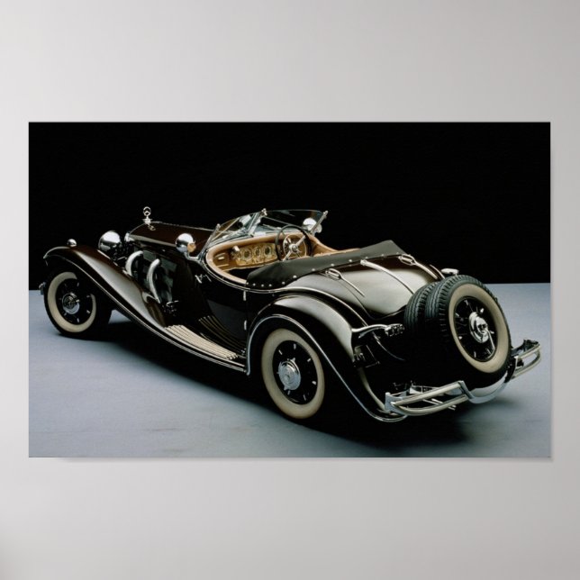 Poster vieille voiture 16 (Devant)