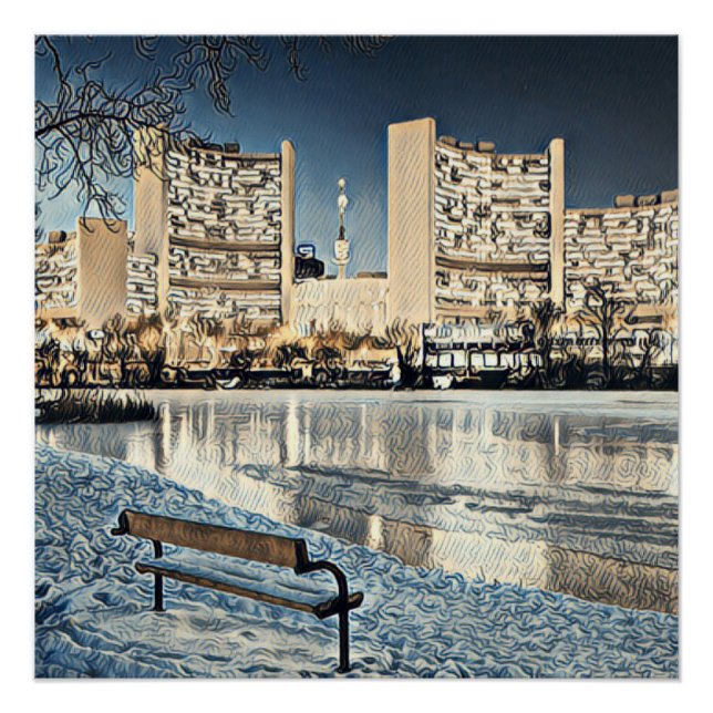 Poster Vienne peinte 1 (Devant)