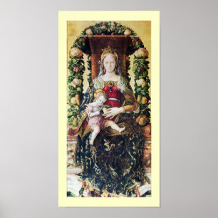 Poster VIERGE AVEC ENFANT en particulier