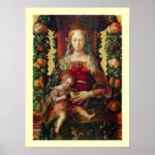 Poster VIERGE AVEC ENFANT particulier 2