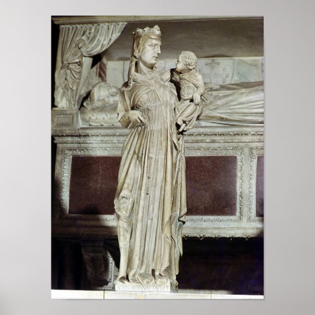 Poster Vierge et enfant (Devant)