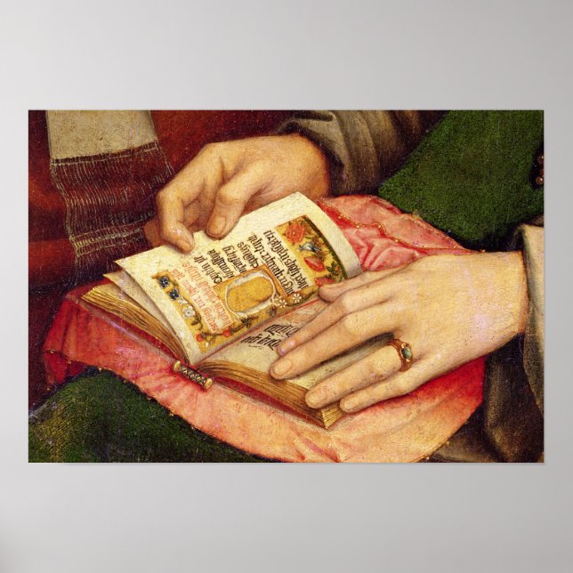 Poster Vierge et enfant avec saints (Devant)